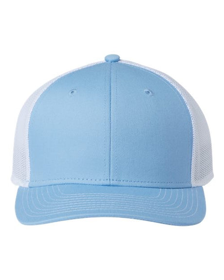 The Game Everyday Trucker Cap - The Game GB452E Columbia Blue/ White Adjustable