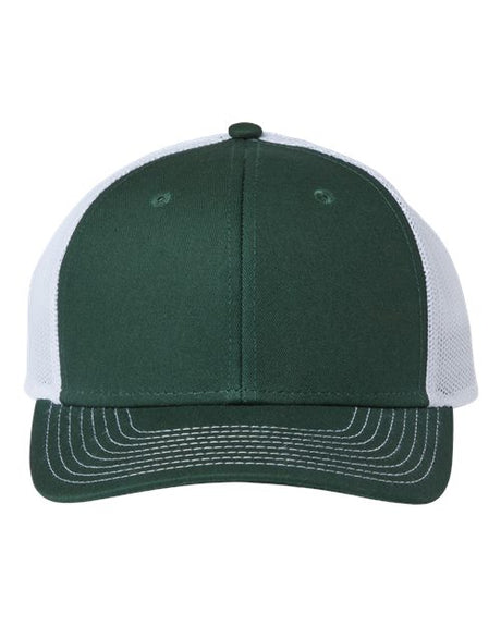 The Game Everyday Trucker Cap - The Game GB452E Dark Green/ White Adjustable
