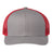 The Game Everyday Trucker Cap - The Game GB452E Grey/ Red Adjustable