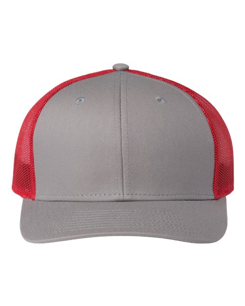The Game Everyday Trucker Cap - The Game GB452E Grey/ Red Adjustable