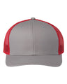 The Game Everyday Trucker Cap - The Game GB452E Grey/ Red Adjustable
