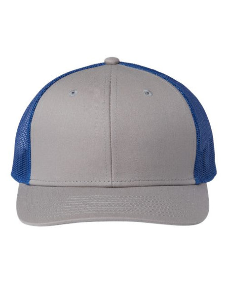 The Game Everyday Trucker Cap - The Game GB452E Grey/ Royal Adjustable