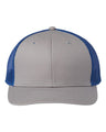 The Game Everyday Trucker Cap - The Game GB452E Grey/ Royal Adjustable