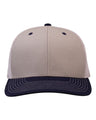 The Game Everyday Trucker Cap - The Game GB452E Khaki/ Navy/ Stone Adjustable
