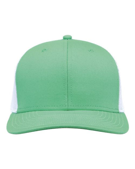 The Game Everyday Trucker Cap - The Game GB452E Light Green/ White Adjustable