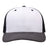 The Game Everyday Trucker Cap - The Game GB452E White/ Charcoal/ Black Adjustable