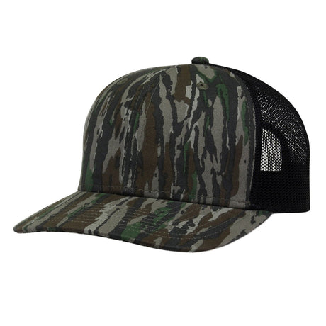 The Game - GB452C - Everyday Camo Trucker Hat REALTREE ORIGINAL/ BLACK Adjustable Hats