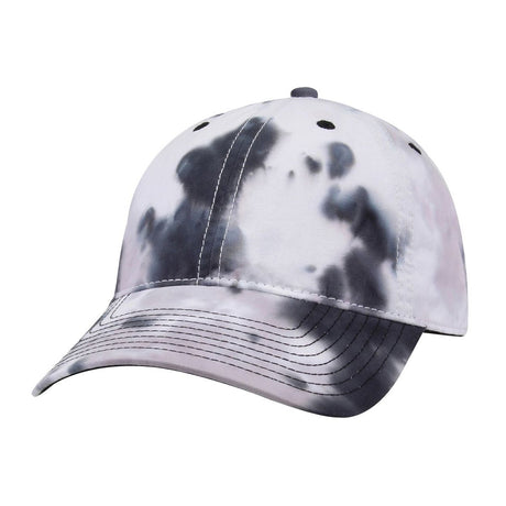 The Game - GB482 - Ashbury Tie Dyed Hat GRAYSCALE Adjustable Hats