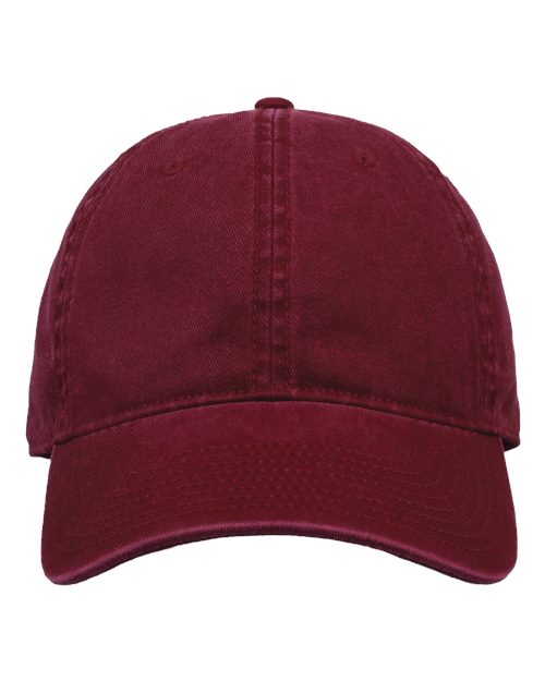 The Game Pigment - Dyed Cap - The Game GB465 Cinnamon Red Adjustable