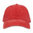 The Game Pigment - Dyed Cap - The Game GB465 Red Adjustable