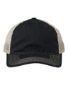 The Game Soft Trucker Cap - The Game GB880 Black/ Khaki Adjustable