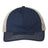 The Game Soft Trucker Cap - The Game GB880 Navy/ Khaki Adjustable