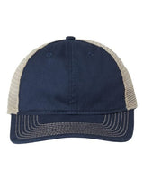 The Game Soft Trucker Cap - The Game GB880 Navy/ Khaki Adjustable