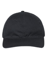 The Game Ultralight Cotton Twill Cap - The Game GB510 Black Adjustable