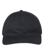 The Game Ultralight Cotton Twill Cap - The Game GB510 Black Adjustable