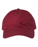 The Game Ultralight Cotton Twill Cap - The Game GB510 Brick Adjustable
