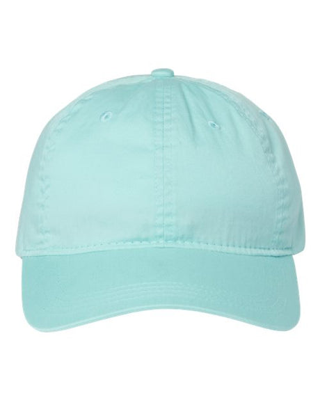 The Game Ultralight Cotton Twill Cap - The Game GB510 Sea Breeze Adjustable