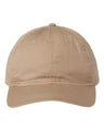 The Game Ultralight Cotton Twill Cap - The Game GB510 Tan Adjustable