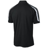 Tricolor Shoulder Micropique Sport - Wick Polo Black / Iron Grey / White X - Small Polos/Knits