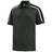 Tricolor Shoulder Micropique Sport - Wick Polo Iron Grey / Black / White X - Small Polos/Knits