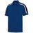 Tricolor Shoulder Micropique Sport - Wick Polo True Royal / Black / White X - Small Polos/Knits