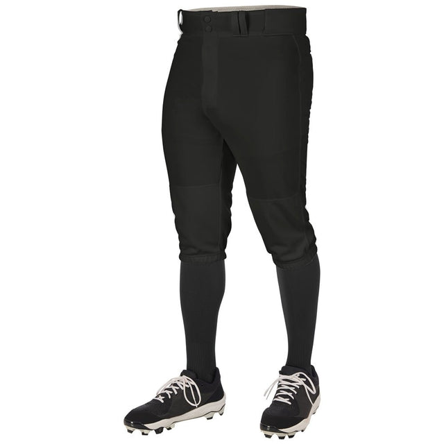 TRIPLE CROWN 2.0 KNICKER | Champro BP68 Black Youth X - Small Baseball Pants