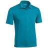 Mens Moisture Wicking Micropique Golf Polos - Tropic Blue DRI-EQUIP Tropic Blue Small