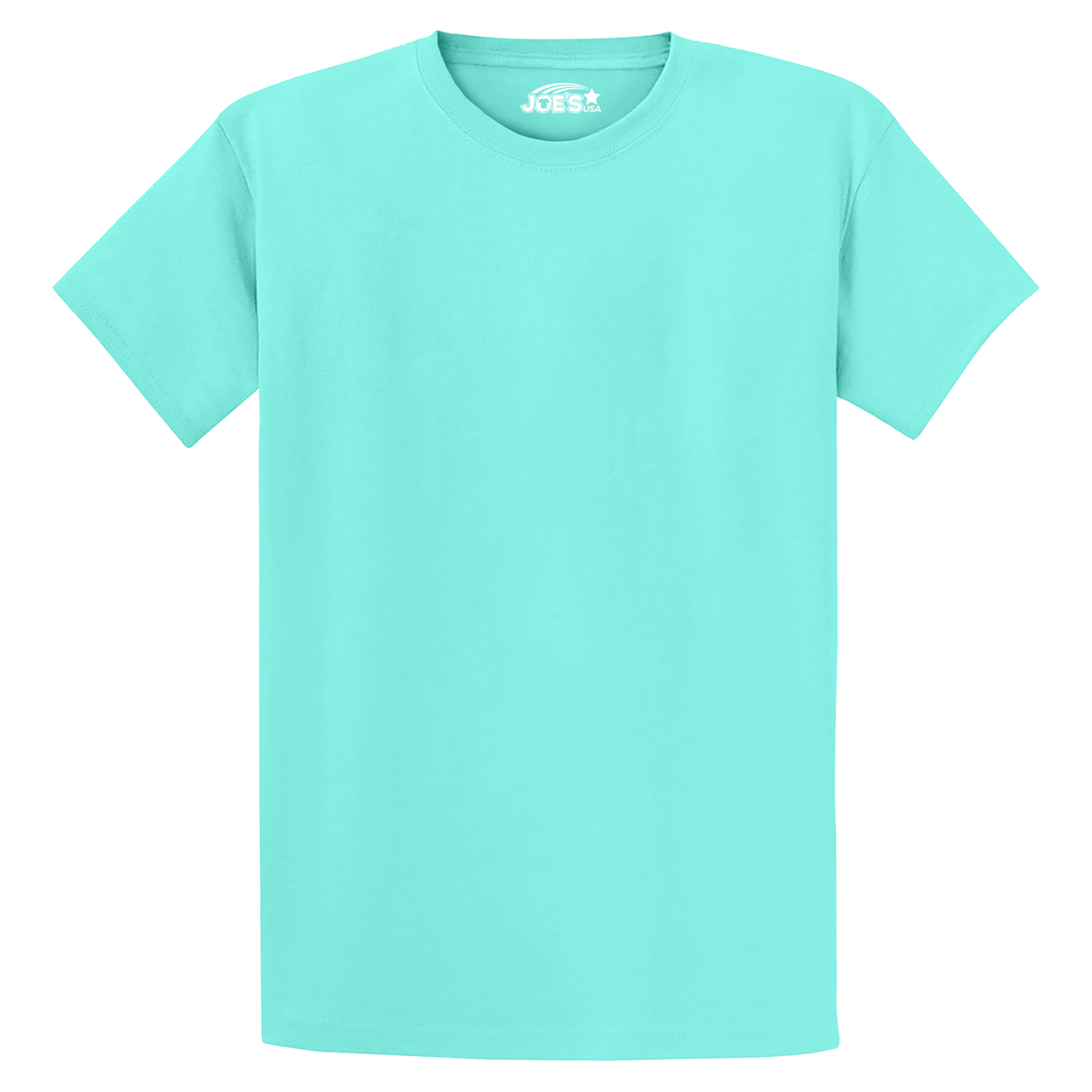 Soft Cotton Lightweight T-Shirt for Men by Joe's USA - TrueCeladon T-Shirts Joe's USA True Celadon S