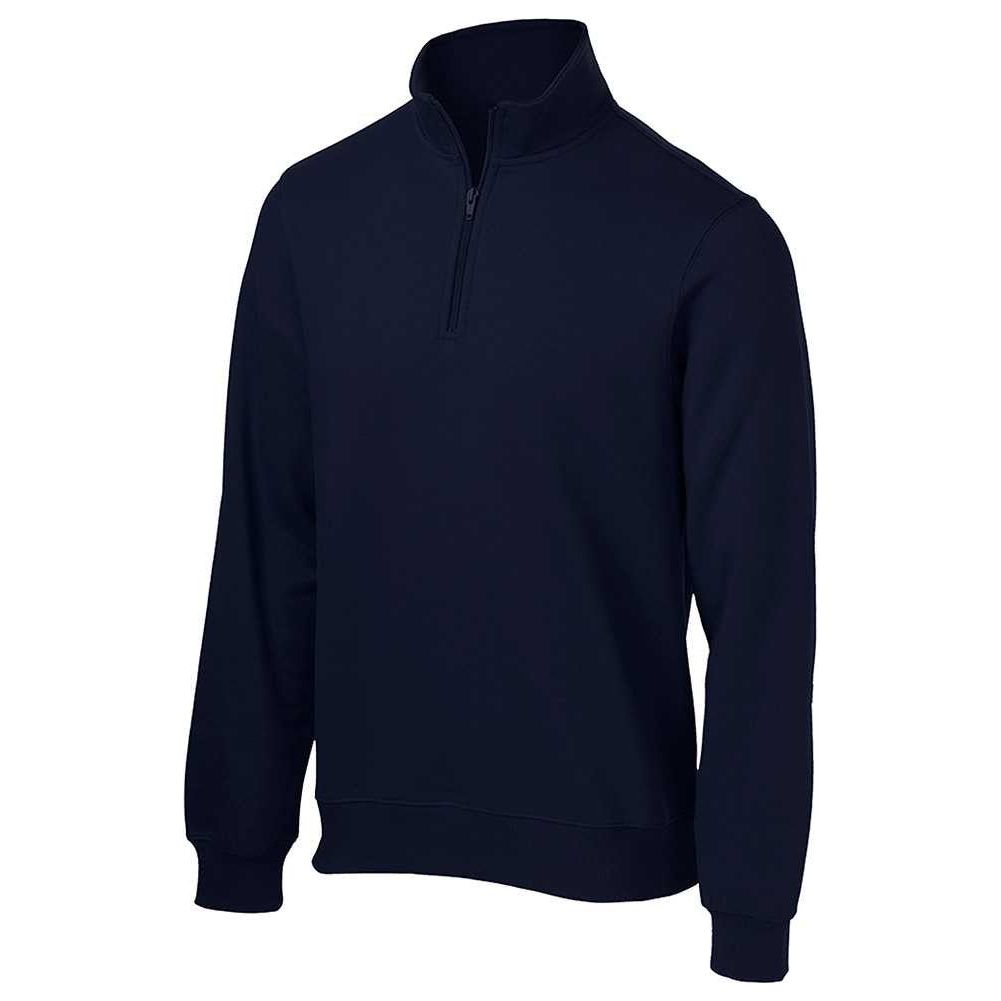 Joe's USA Men's 1/4-Zip Sweatshirt DRI-EQUIP True Navy XS