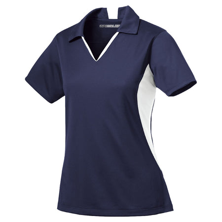 Ladies Side Blocked Micropique Sport-Wick Polo Polos/Knits DRI-EQUIP