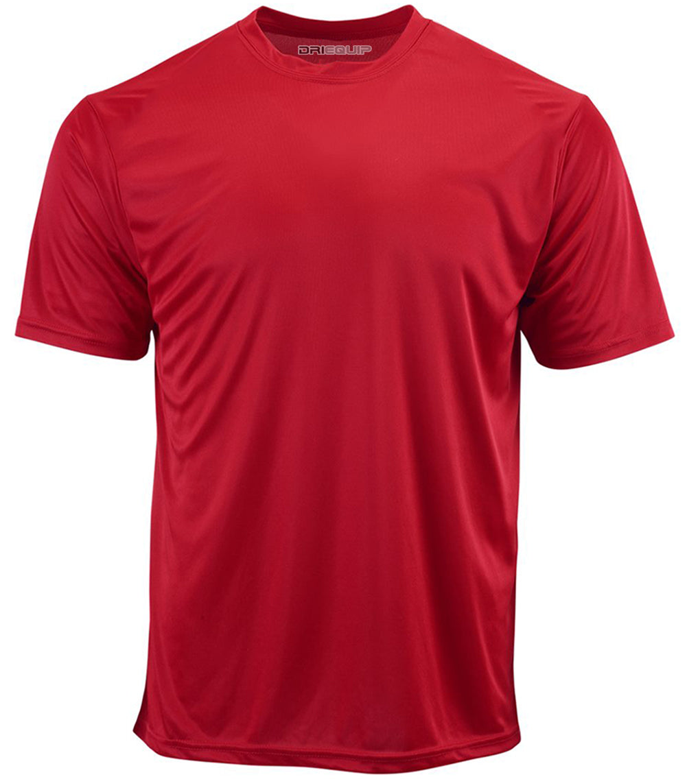 DRIEQUIP Men's Athletic All Sport Training Tee Shirts