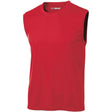 Men's Sleeveless Athletic Tee Shirt. Sizes XS-4XL Activewear DRI-EQUIP True Red XS