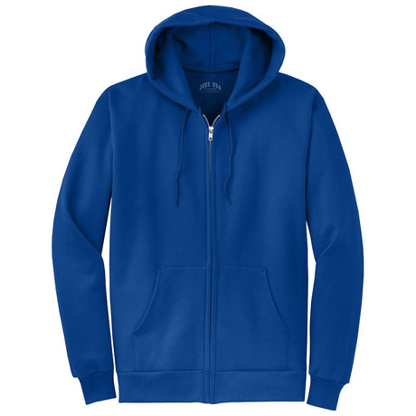 Wholesale Mens Heavy Blend Full-Zip Hooded Sweatshirt-TrueRoyal Sweatshirts/Fleece Joe's USA True Royal S