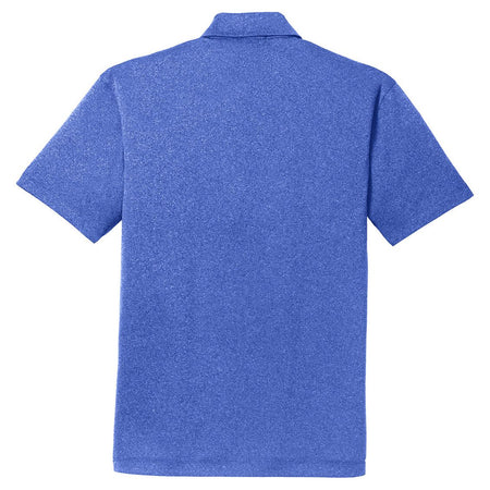 Mens Trace Heather Moisture Wicking Golf Polos in Sizes: XS-4XL Polos/Knits Joe's USA