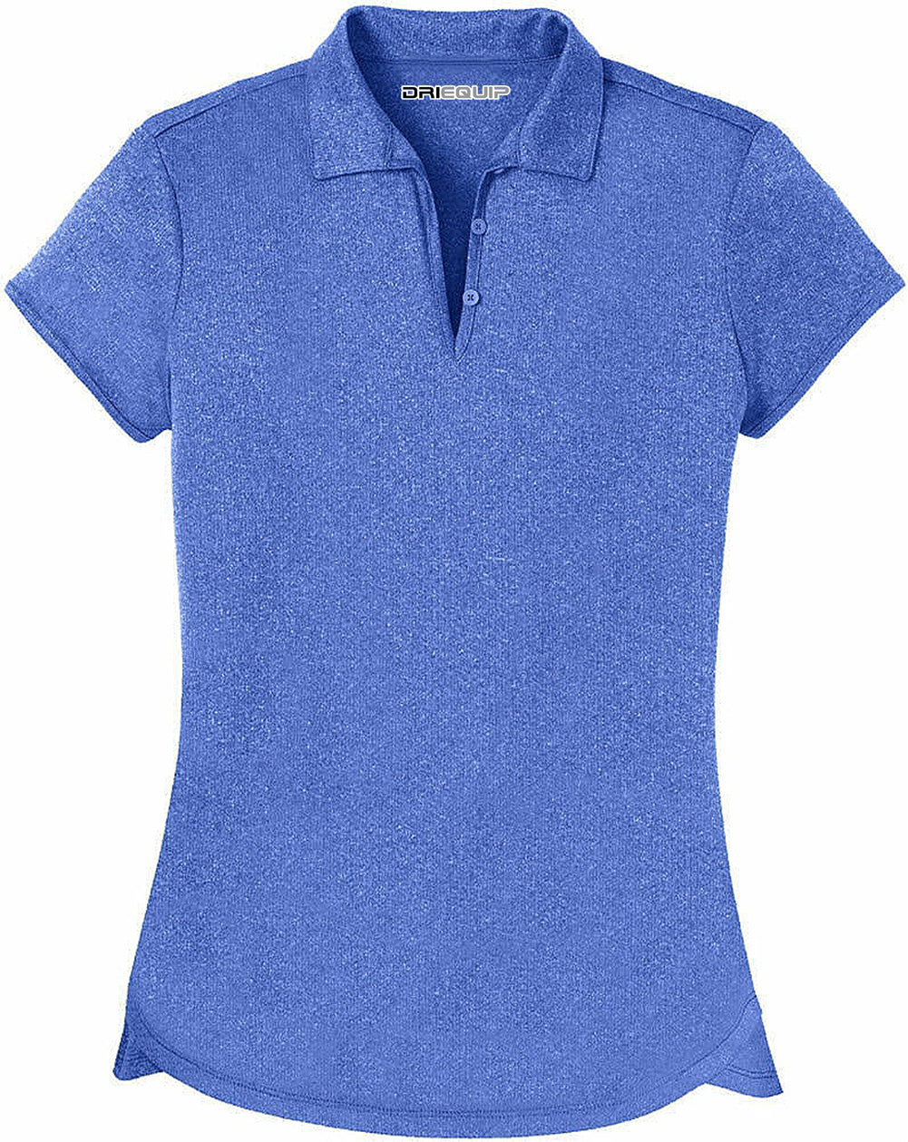 DriEquip Women's Heather Polo CLOSEOUT Polos/Knits DRI-EQUIP True Royal Heather XS