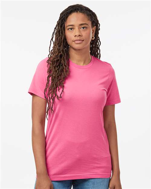Tultex Combed Cotton T-Shirt - Charity Pink - Tultex 602 Charity Pink XS Short Sleeve T-Shirts