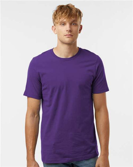 Tultex Combed Cotton T-Shirt - Deep Purple - Tultex 602 Deep Purple XS Short Sleeve T-Shirts