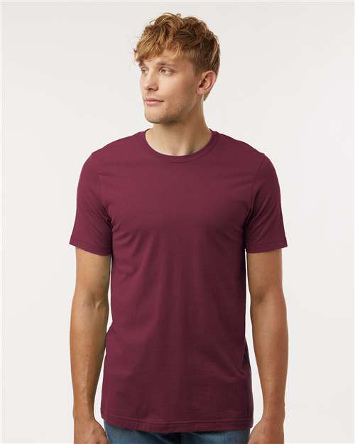 Tultex Combed Cotton T-Shirt - Maroon - Tultex 602 Maroon XS Short Sleeve T-Shirts
