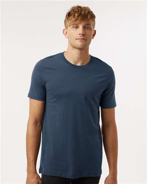Tultex Combed Cotton T-Shirt - Navy Blue - Tultex 602 Navy Blue XS Short Sleeve T-Shirts