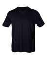 Tultex Men's Fine Jersey V - Neck T-Shirt - Tultex 206 Black XS Short Sleeve T-Shirts