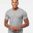 Tultex Men's Poly - Rich V - Neck T-Shirt - Tultex 207 Heather Grey XS Short Sleeve T-Shirts