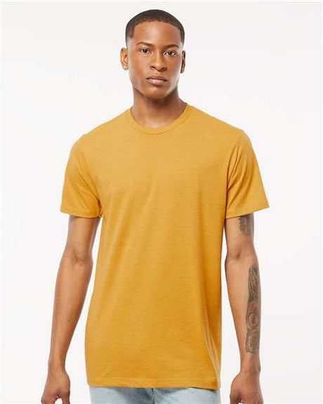 Tultex Men's Premium Cotton Blend T-Shirt - Tultex 541 Antique Gold Heather XS Short Sleeve T-Shirts