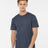 Tultex Men's Premium Cotton Blend T-Shirt - Tultex 541 Navy Heather XS Short Sleeve T-Shirts