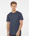 Tultex Men's Premium Cotton Blend T-Shirt - Tultex 541 Navy Heather XS Short Sleeve T-Shirts