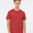 Tultex Men's Premium Cotton Blend T-Shirt - Tultex 541 Red Heather XS Short Sleeve T-Shirts