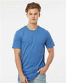 Tultex Men's Premium Cotton Blend T-Shirt - Tultex 541 Royal Heather XS Short Sleeve T-Shirts