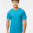 Tultex Men's Premium Cotton Blend T-Shirt - Tultex 541 Turquoise Heather XS Short Sleeve T-Shirts