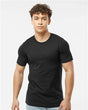 Tultex Men's Premium Cotton T-Shirt - Black - Tultex 502 Black XS Short Sleeve T-Shirts