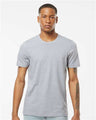 Tultex Men's Premium Cotton T-Shirt - Heather Grey - Tultex 502 Heather Grey XS Short Sleeve T-Shirts
