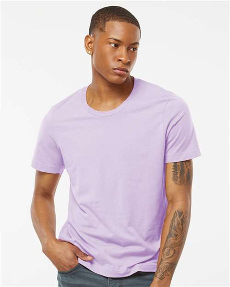 Tultex Men's Premium Cotton T-Shirt - Lavender - Tultex 502 Lavender 2XL Short Sleeve T-Shirts